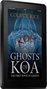 Ghosts of Koa Cover 3D Kindle (skinny)