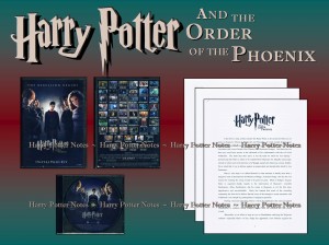 harry potter press kit